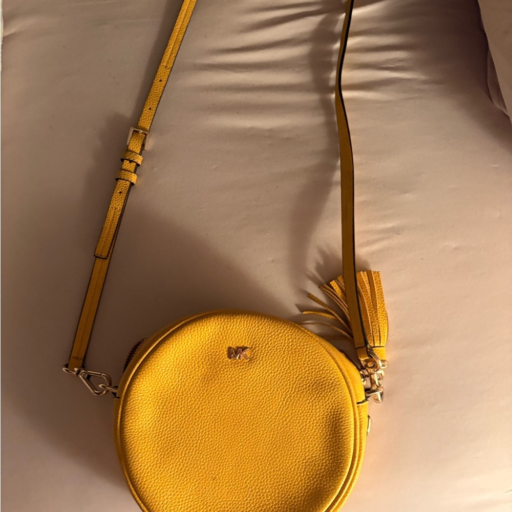 Michael Kors Vibrant Yellow Crossbody Bag